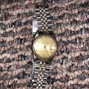 Men’s Geneva watch silver